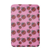 Niedlich Kids Ladybird Family Badematte (Vorderseite Vertikal)