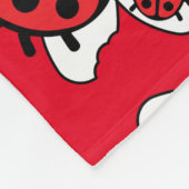 Niedlich Kids Ladybird Family Fleecedecke (Ecke)