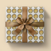 Niedlich Kids Lion Dschungelmuster Geschenkpapier Set