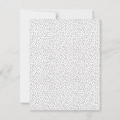 Niedlich Kids Llama Valentine Note Card Mitteilungskarte (Rückseite)