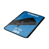 Niedlich Kids Moby Dick Sea Monster Badematte (Schrägansicht)