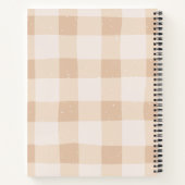 Niedlich Kids Personalizable Name Manga Cartoon Ca Notizblock (Rückseite)