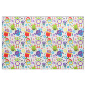 Niedlich Kids Robot Colorful Stoff (Fat Quarter (45,7 x 55,9 cm))