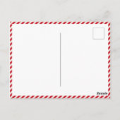 Niedlich Kids Santa Postkarte (Rückseite)