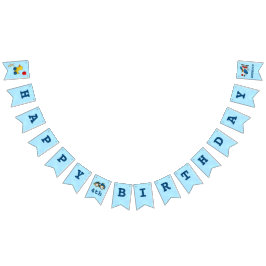 Niedlich Kids Toys Happy 4. Geburtstag Party Wimpelkette