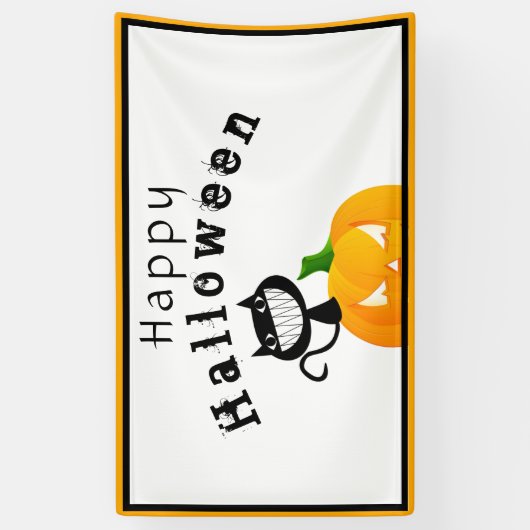 Niedlich Kids Trick oder Treat Happy Halloween Par Banner (Vertikal)