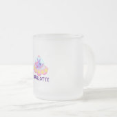 Niedlich Kids UFO kawaii Mattglastasse (VorderseiteRechts)