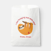 Niedlich Kids Valentinschule Geschenktütchen (Vorderseite)