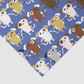 Niedlich Kids Welpe Hund Geburtstagsparty Seidenpapier (Ausschnitt)