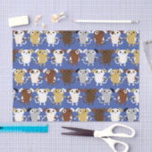 Niedlich Kids Welpe Hund Geburtstagsparty Seidenpapier (Handwerk)