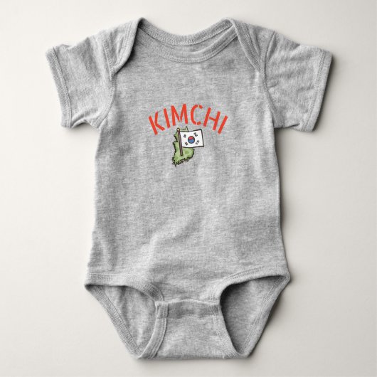 niedlich Kimchi Baby Strampler (Vorderseite)
