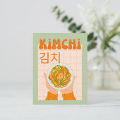 niedlich Kimchi Feiertagspostkarte (Stehend Vorderseite)
