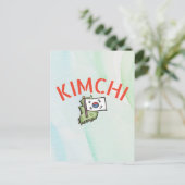 niedlich Kimchi Postkarte (Stehend Vorderseite)