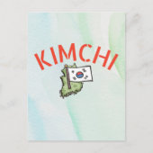 niedlich Kimchi Postkarte (Vorderseite)