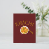 niedlich Kimchi Postkarte (Stehend Vorderseite)