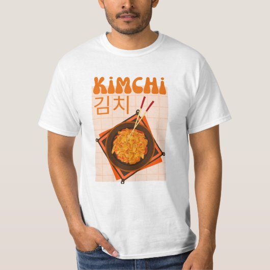 niedlich Kimchi T-Shirt (Vorderseite)