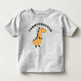 Niedlich Kinder hinzufügen Name Dinosaur Geschenk Kleinkind T-shirt