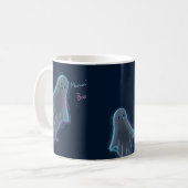 Niedlich KiniArt Ghost Kaffeetasse (Vorderseite Links)