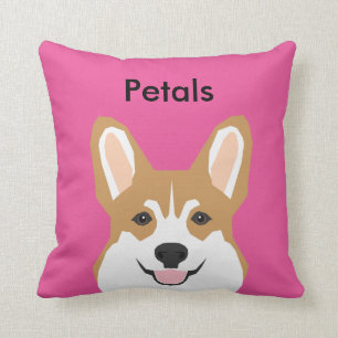 Niedlich Kissen - Individuelle Name-Corgi-Kissen -