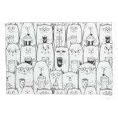 Niedlich Kissenbezug (Vorderseite-Links)