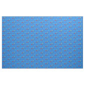 Niedlich Kite Blue Kids Pattern Stoff (Yard (91,4 cm))