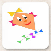 Niedlich Kite Getränkeuntersetzer (Vorderseite)