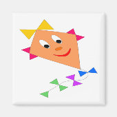 Niedlich Kite Magnet (Vorne)