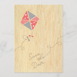 Niedlich Kite Save the Date