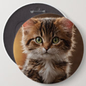 Niedlich Kitten Button (Vorne & Hinten)