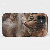 Niedlich Kitten Case-Mate iPhone Hülle (Rückseite (Horizontal))