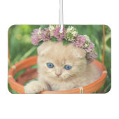 Niedlich Kitten Cat Lover Autolufterfrischer (Vorderseite)