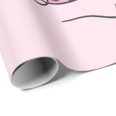 Niedlich Kitten Cattitude | Cat Lovers Gift Geschenkpapier (Rolleneckpunkt)