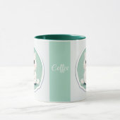 Niedlich Kitten Chat Kaffee Personalisiert Tasse (Zentrum)