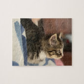 Niedlich Kitten | Dieses Bild Verlassen oder Ihr e Puzzle (Horizontal)