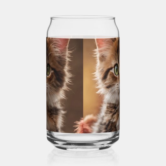 Niedlich Kitten Dosenglas (Links)