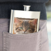 Niedlich Kitten Flachmann (Beispiel)