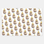 Niedlich Kitten Geburtstag Geschenkpapier Set (Vorderseite)