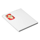 Niedlich Kitten Herz Vintag Katzenuntergang Retro Notizblock (angewinkelt)