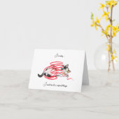 Niedlich Kitten Ich bedaure, Blank Grußkarte Karte (Gelbe Blume)