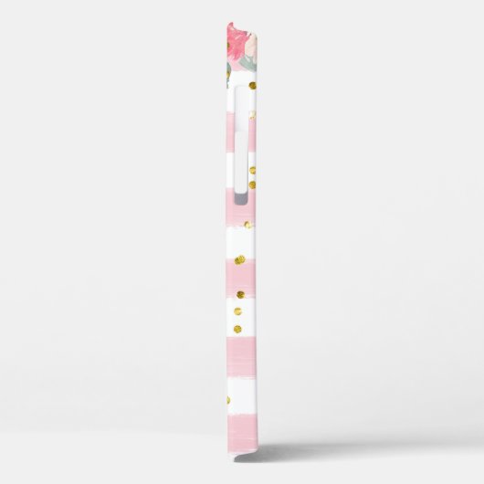 Niedlich Kitten Illustration Sweet Monogram Case M (Rückseite / Links)