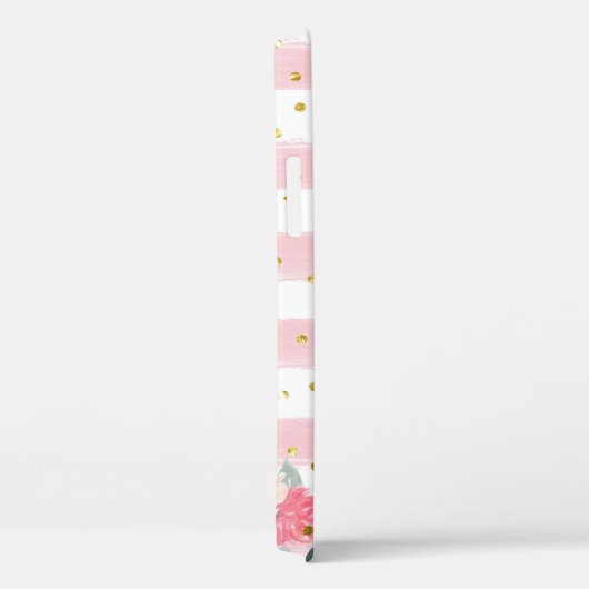 Niedlich Kitten Illustration Sweet Monogram Case M (Rückseite / Rechts)