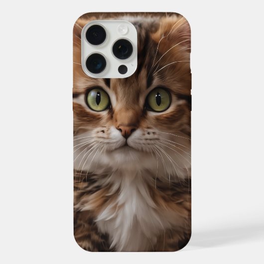 Niedlich Kitten iPhone Hülle (Rückseite)