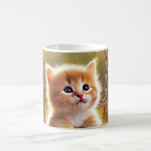 Niedlich Kitten Kaffeetasse (Mittel)