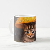 Niedlich Kitten Kaffeetasse (Vorderseite Links)