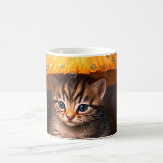 Niedlich Kitten Kaffeetasse (Mittel)