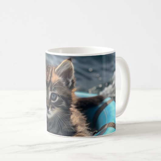 Niedlich Kitten Kaffeetasse (VorderseiteRechts)