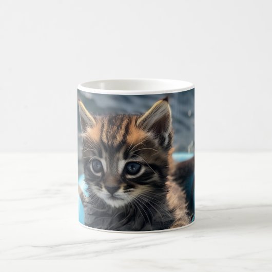 Niedlich Kitten Kaffeetasse (Mittel)