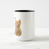 Niedlich Kitten Keramik Tasse (Zentrum)