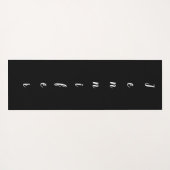 Niedlich Kitten Laughing Yogamatte (Rückseite (Horizontal))