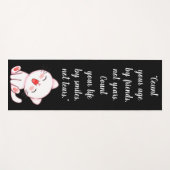 Niedlich Kitten Laughing Yogamatte (Vorderseite (Horizontal))